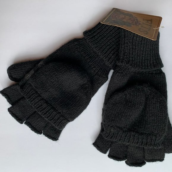 Fleece Gloves/Mitts open finger option - Picture 5 of 5